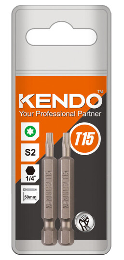 KENDO BITS T15 50MM 2 STK