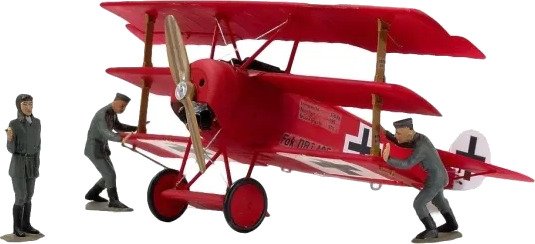 Revell Fokker Dr.I Richthofen Model Af Fly Monteringssæt 1:28 Fokker Dr.I Plast Første Verdenskrig