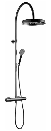 Tapwell Arm7300 TakdusjØ32cm Black Chrome