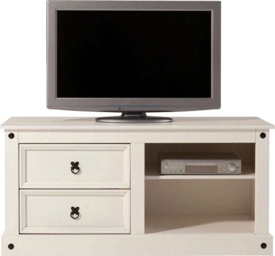 Ayala TV-benk 120 cm - Hvit