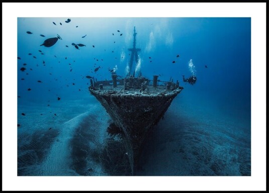 Hai Siang Wreck Plakat / 100x150cm Hai Siang Wreck Plakat / 100x150cm