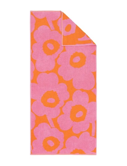 Marimekko Home Unikko Bath Towel 70X150Cm Pink 70X150CM Marimekko Home Unikko Bath Towel 70X150Cm Pink 70X150CM