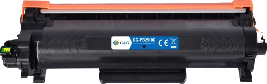 TB Toner TN2510 Sort (1.200 sider) erstatter Brother TN-2510 TB Premium toner