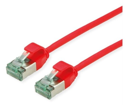 Roline Rm U/Ftp Datacenter Patch Cord Cat.6A (Class Ea) Wąski Czerwony 5 M