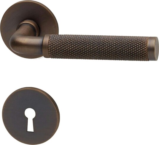 Habo Lexington Innerdørhåndtak i Bronse for Dører 38-42 mm