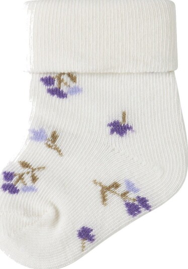 Name It Sokker NbfOyra Cloud Danser Name It 62/68 Sokker Hvit Lilla 62 68