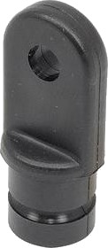 ENDEBESLAG INNVENDIG NYLON 19 MM RØR SVART ENDEBESLAG INNVENDIG NYLON 19 MM RØR SVART