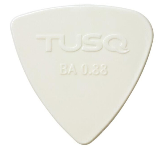 Graph Tech Tusq Bi-Angle Picks 48 Pcs., Hvit, 0.88 Mm