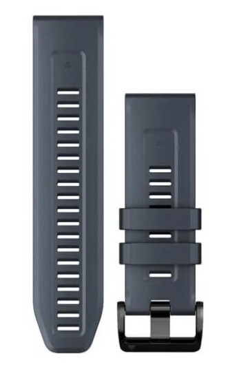 Garmin 26mm Quickfit Granite Blue Silicone Band