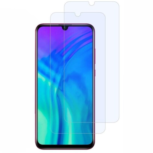 INCOVER Honor 20 Lite ITIETIE 2x Herdet Glass - Case Friendly - Skjermbeskytter - Gjennomsiktig