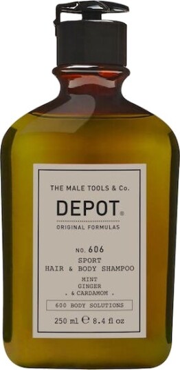 Depot No. 606 Sport 2-i-1 Hår og Kropp Sjampo 250 ml