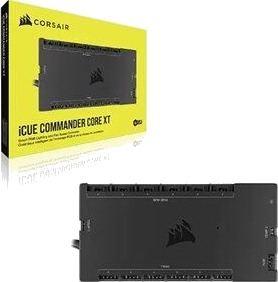 Corsair iCUE Commander Core XT Vifte LED-kontroller Sort