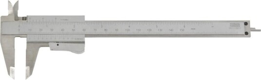 Format Skjutmått 150mm Med Parallaxfri Avläsning, Knapplåsning Format Skjutmått 150mm Med Parallaxfri Avläsning, Knapplåsning