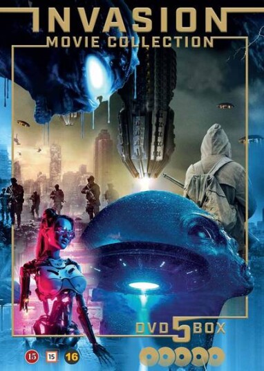 Invasion 5 Movie Collection DVD