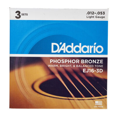 Daddario EJ16-3D Daddario EJ16-3D