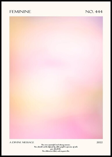 Feminie Poster Plakat / 21x30cm