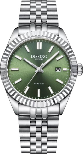 Dissing Dissing Date Silver 41 mm Dissing Dissing Date Silver 41 mm