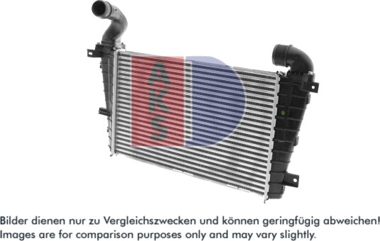 Intercooler AKS DASIS 157060N Intercooler AKS DASIS 157060N