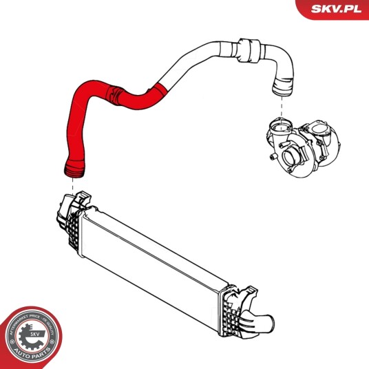ESEN SKV 24SKV880 Ladeluftslange