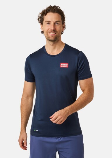 Huski Wear Active Top SS Navy Blue M T shirts