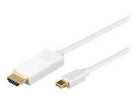 MicroConnect - Adapterkabel - Mini DisplayPort hann til HDMI hann - 1 m