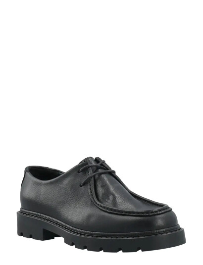 Bianco Biajeff Moc Toe Texas Tumbled - Black - 42