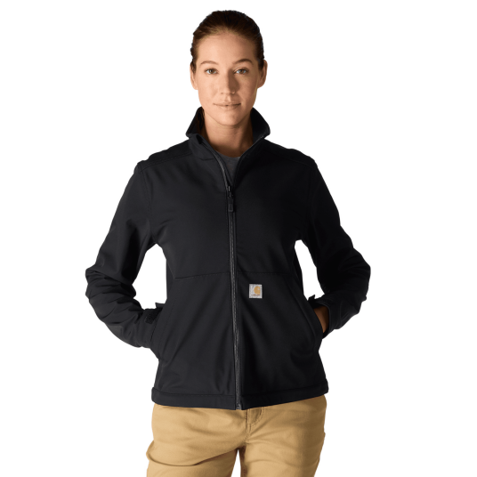 Carhartt Galesburg Softshell Jacket Women Black L L Carhartt Galesburg Softshell Jacket Women Black L L