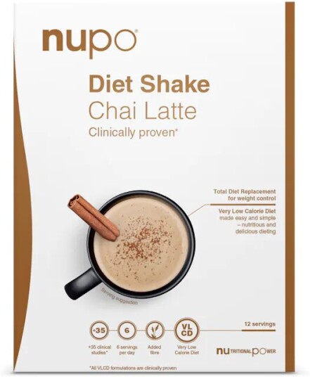 Nupo Diet Shake Chai Latte 384 g Slankekur