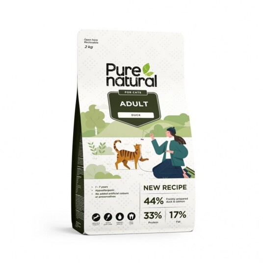 Purenatural Cat Adult Duck (2 kg) Purenatural Cat Adult Duck (2 kg)