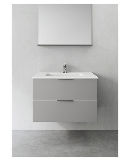 Hafa Shape 800 Compact Servantskap 80x38,3x53,5 cm Uten grep Grå