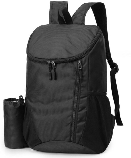INCOVER Vannavstøtende 20L Nylon Ryggsekk (42 x 28cm) - Svart