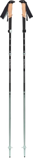 Black Diamond Unisex Pursuit Flz Trekking Poles S/M, Black/Foam Green