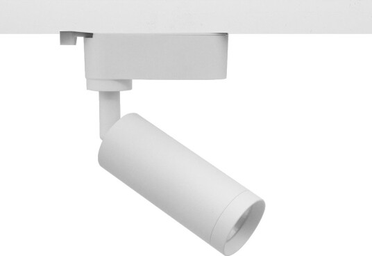 Ledlife 6,5W 1 faset RA98 skinnespot Hvit 1F2W Dimbar : Ikke dimbar Farge på huset : Hvit Kulør : Varm Spredning : 38°