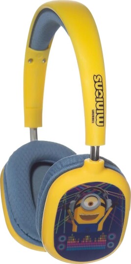 Lazerbuilt Minions Trådløse Hodetelefoner - Bluetooth, On-Ear Lazerbuilt Minions Trådløse Hodetelefoner - Bluetooth, On-Ear
