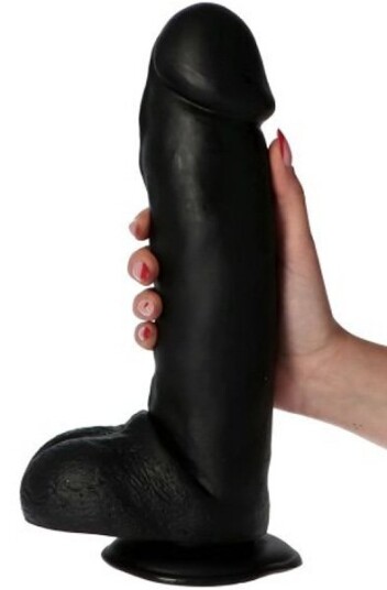 Fulvio Dildo Black 31 cm Fulvio Dildo Black 31 cm