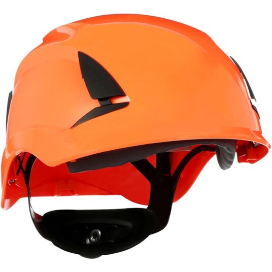 3M SecureFit X5507NVE Vernehjelm uventilert 1000V Oransje Hodebeskyttelse 3M SecureFit X5507NVE Vernehjelm uventilert 1000V Oransje Hodebeskyttelse