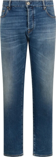 Moorer Herre Jeans Blå W34,