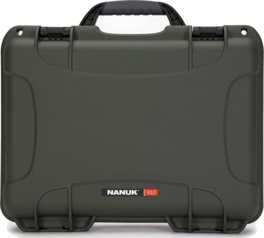 NANUK 910 Flightcase - 336x234x104mm - OlivegrĂžnn NANUK 910 Flightcase - 336x234x104mm - OlivegrĂžnn