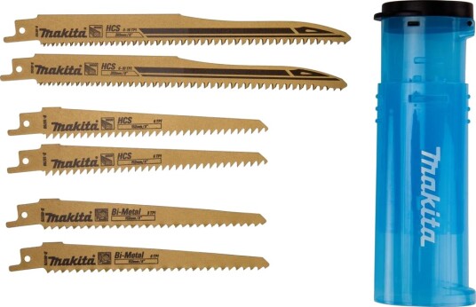 Makita B-44432 Stikksagbladsett for treverk - 6 stk. Makita B-44432 Stikksagbladsett for treverk - 6 stk.