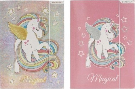 Starpak A4 Perm Med Strikk Unicorn 10/100 Stk