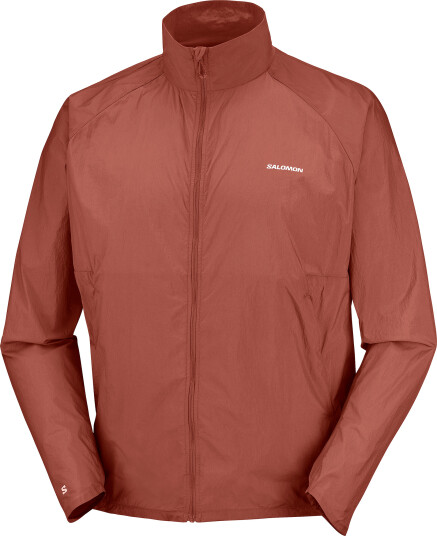 Salomon Men"s Shakeout Fly Jacket Burnt Umber/ S Salomon Men"s Shakeout Fly Jacket Burnt Umber/ S
