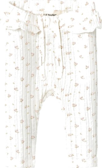 Lil" Atelier Leggings NbfHulla Kokosmelk Lil Atelier 1½ år 86 Leggings Hvit