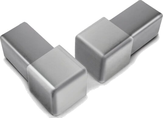Genesis EDQ122.84 Hjørnestykke 12mm Rustfri Stål Til EQQ 2 pk