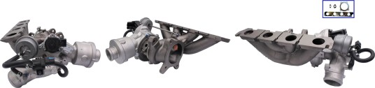 Turbolader TURBO MOTOR PA53039700141