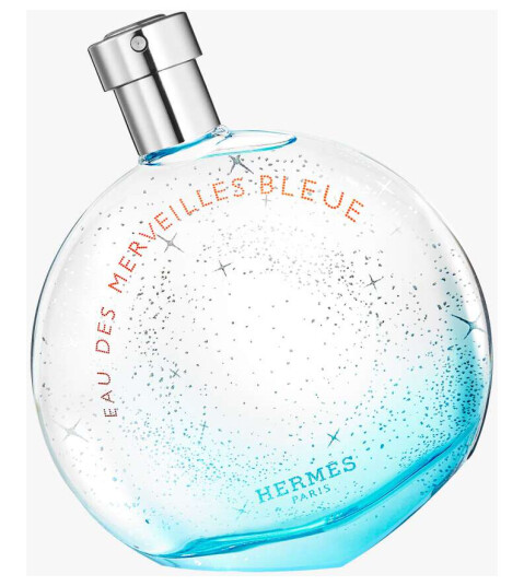 Hermès Eau des Merveilles Bleue 50ml Eau de Toilette for Women - Aromatic Duft med Enbær og Patchouli