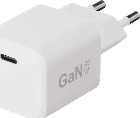 X2O 25W USB-C GaN Vegglader - Hvit X2O 25W USB-C GaN Vegglader - Hvit