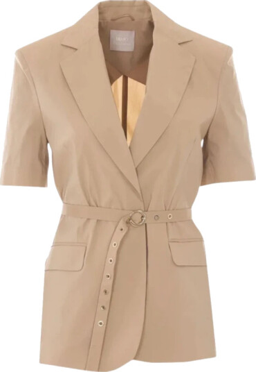Liu Jo Dame Jakker Beige L,