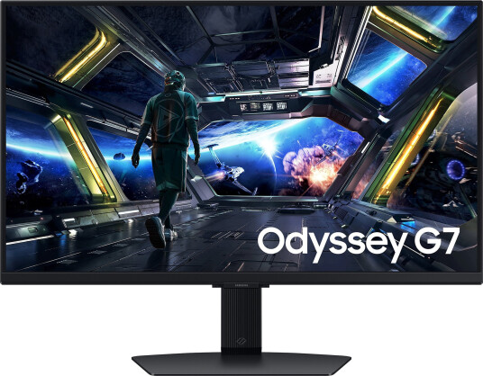 Samsung Odyssey G70D Gaming skjerm 27" 4K UHD IPS 144Hz 1mSvart Samsung Odyssey G70D Gaming skjerm 27" 4K UHD IPS 144Hz 1mSvart