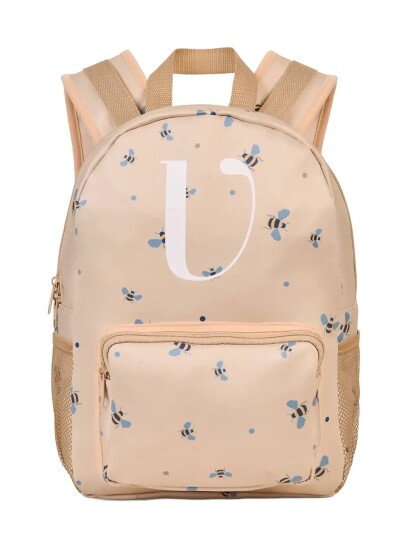 Vanilla Copenhagen Børnerygsæk   Honeybee Happy   Beige   34X 24X 12CM
