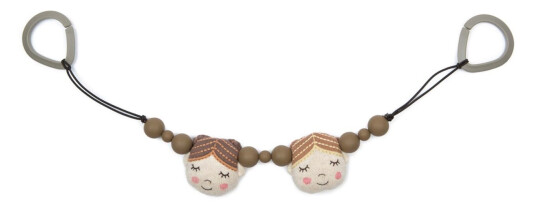 Smallstuff Stroller Chain Knittet Dolls Brown Sugar Smallstuff Stroller Chain Knittet Dolls Brown Sugar